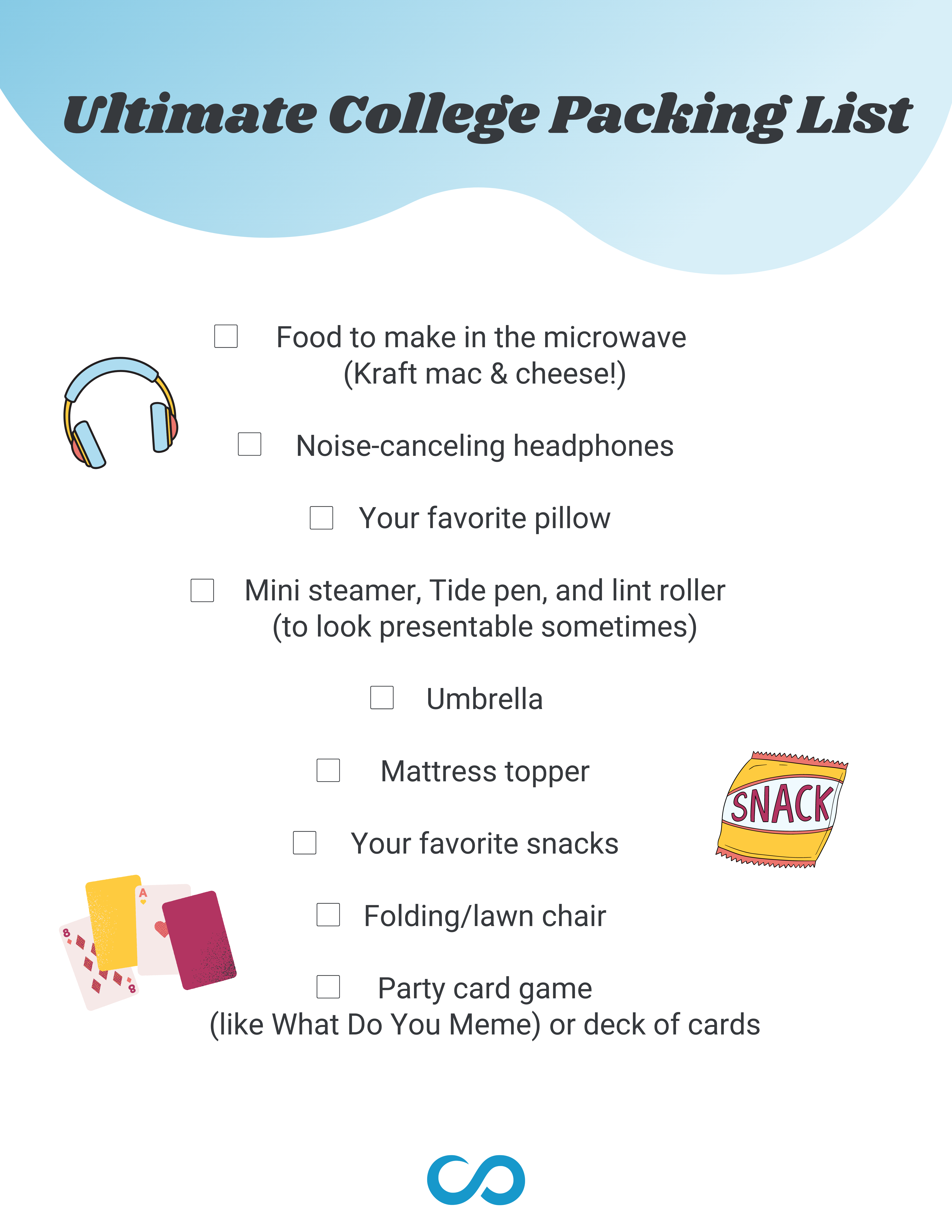 Scoir's Ultimate College Packing List