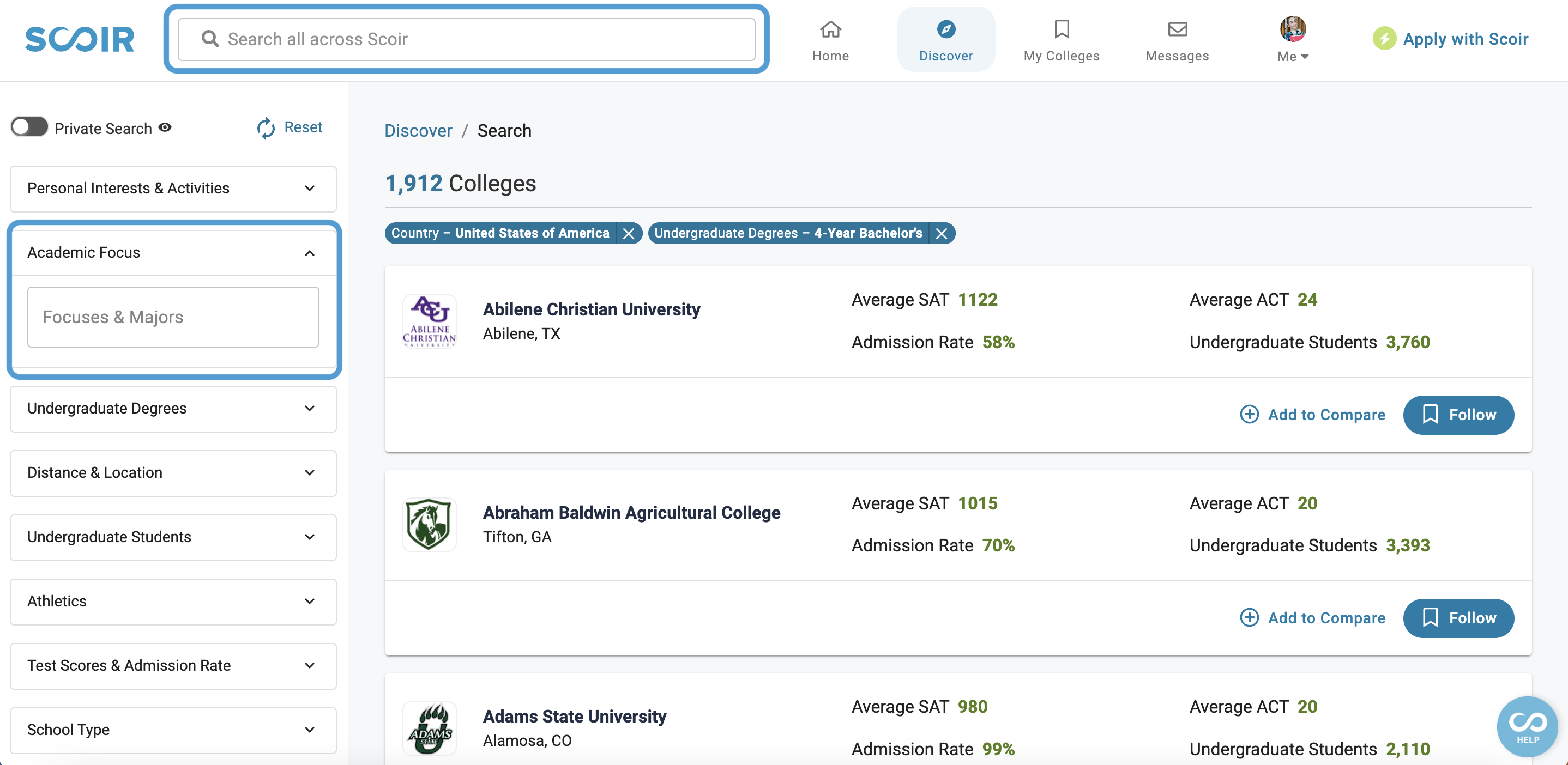 Careers Search and Match