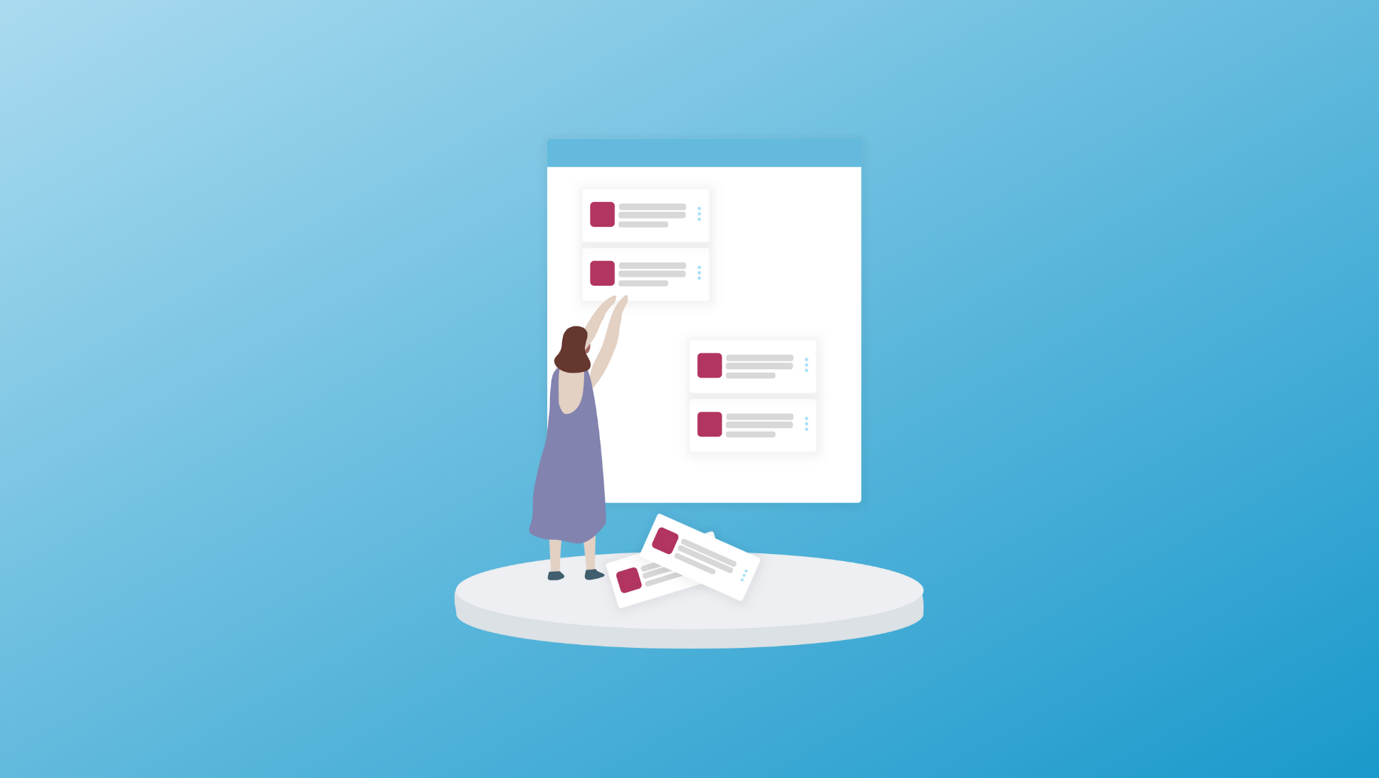Narrowing Down Your College List Before Applying - illustration of student taking colleges off of their college list