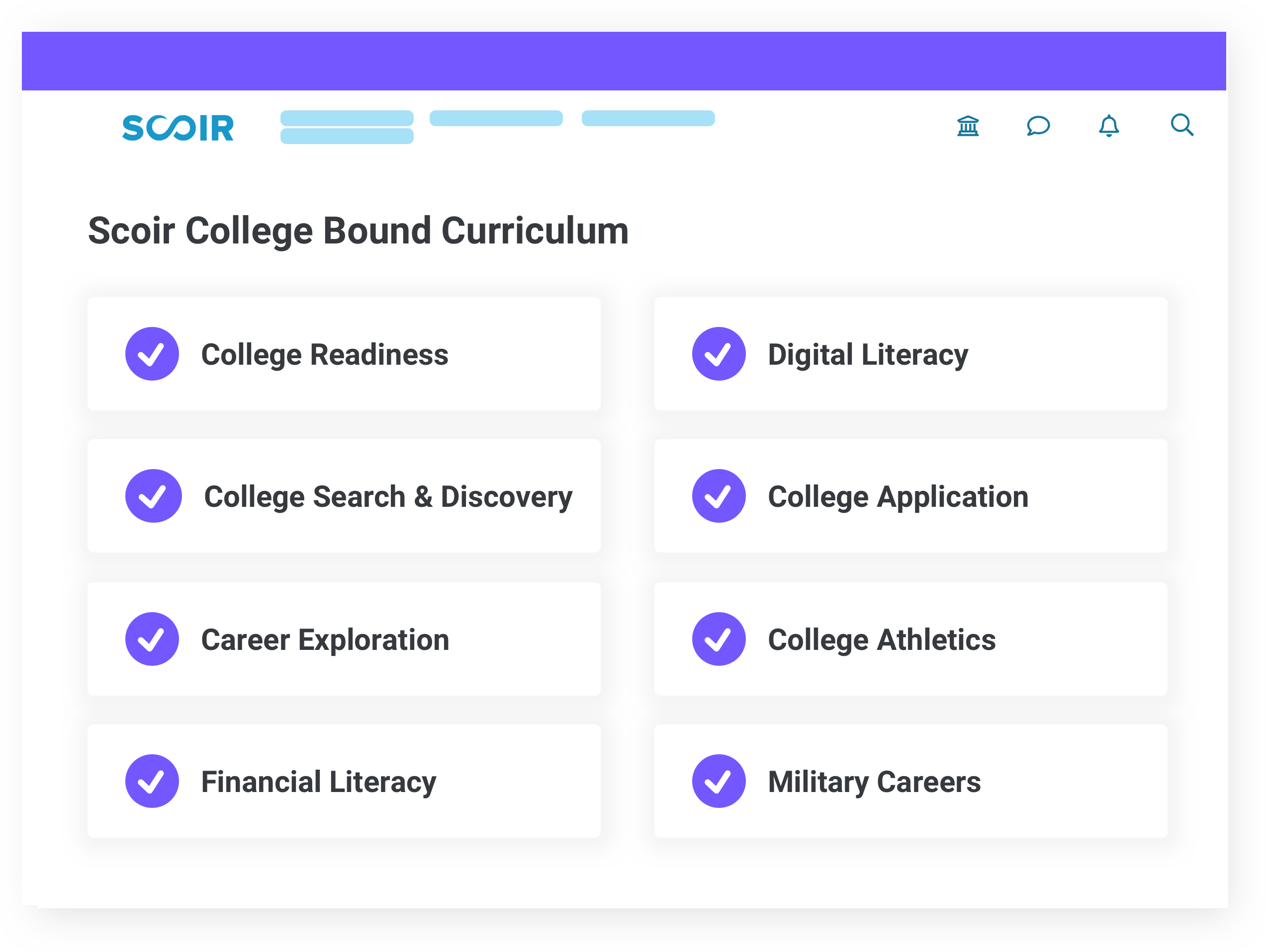 The Scoir Curriculum for Counselors