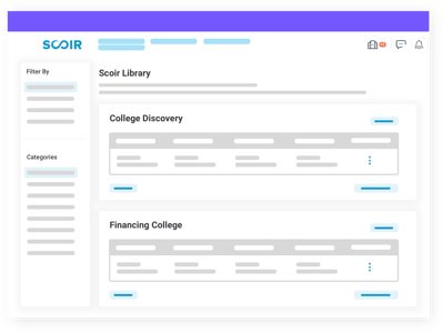 Scoir Library and Subscriptions in Scoir illustration