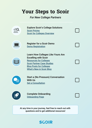 Your Steps to Scoir - Colleges (1)