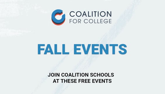 Coalition's Fall Events!