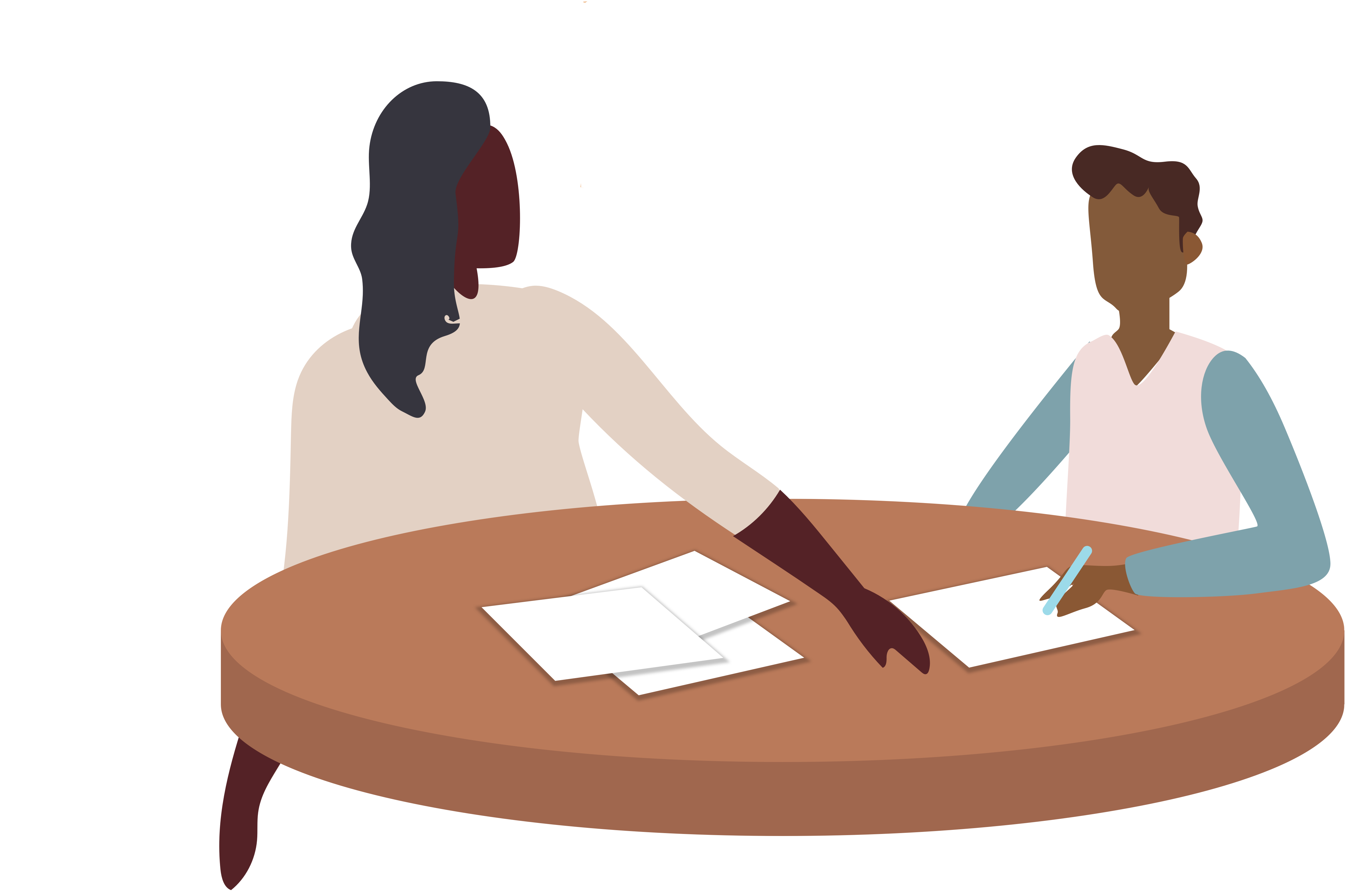 table papers table papers
