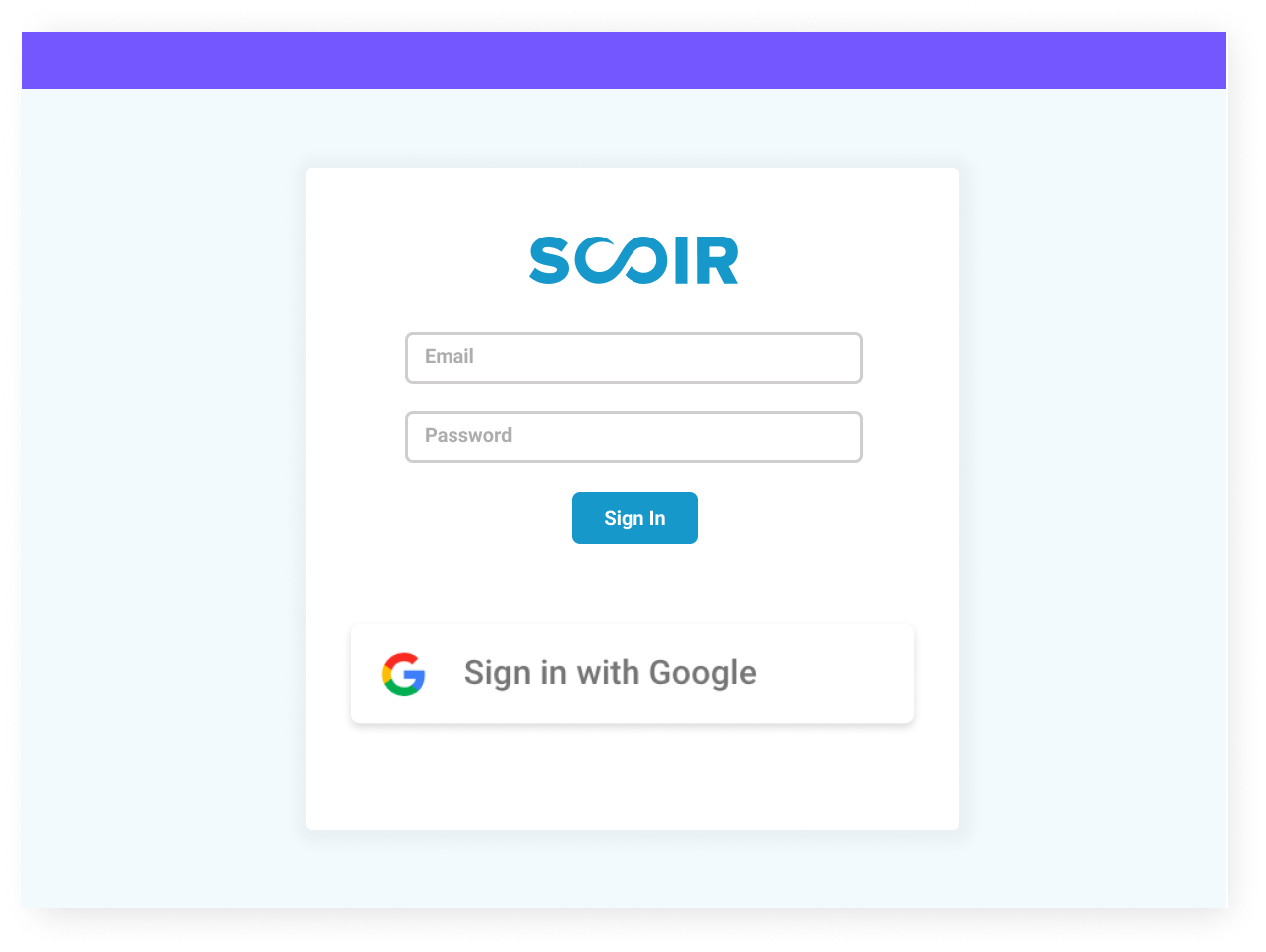 Sign in with Google Scoir for high schools illustration