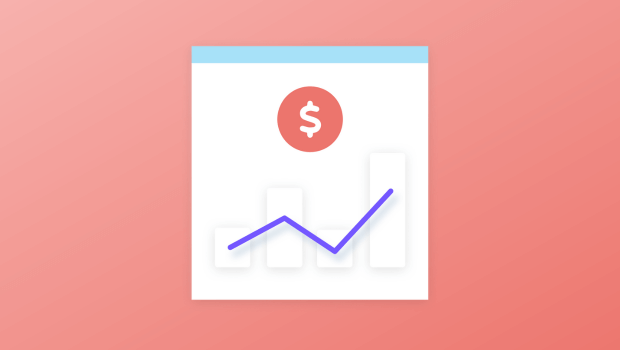 Maximizing Your Higher Education Budget - illustration of graph going up with dollar sign above it