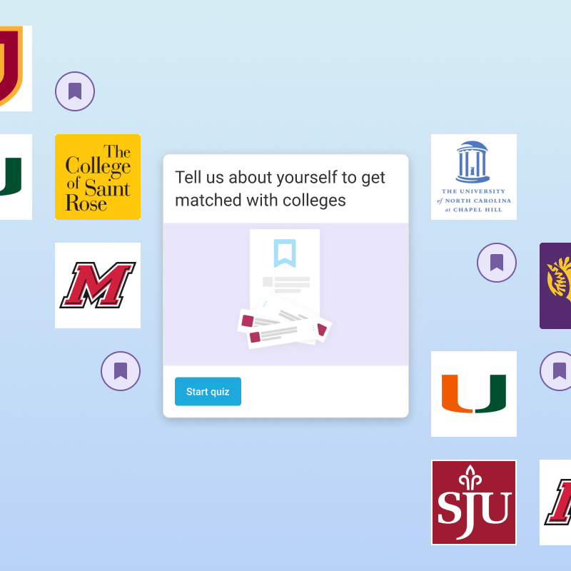 college match quiz graphic