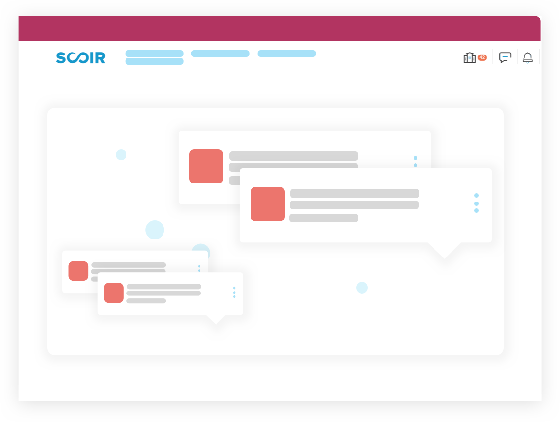 illustration of college view of Outreach Messaging in Scoir